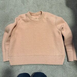 Light pink Abercrombie sweater